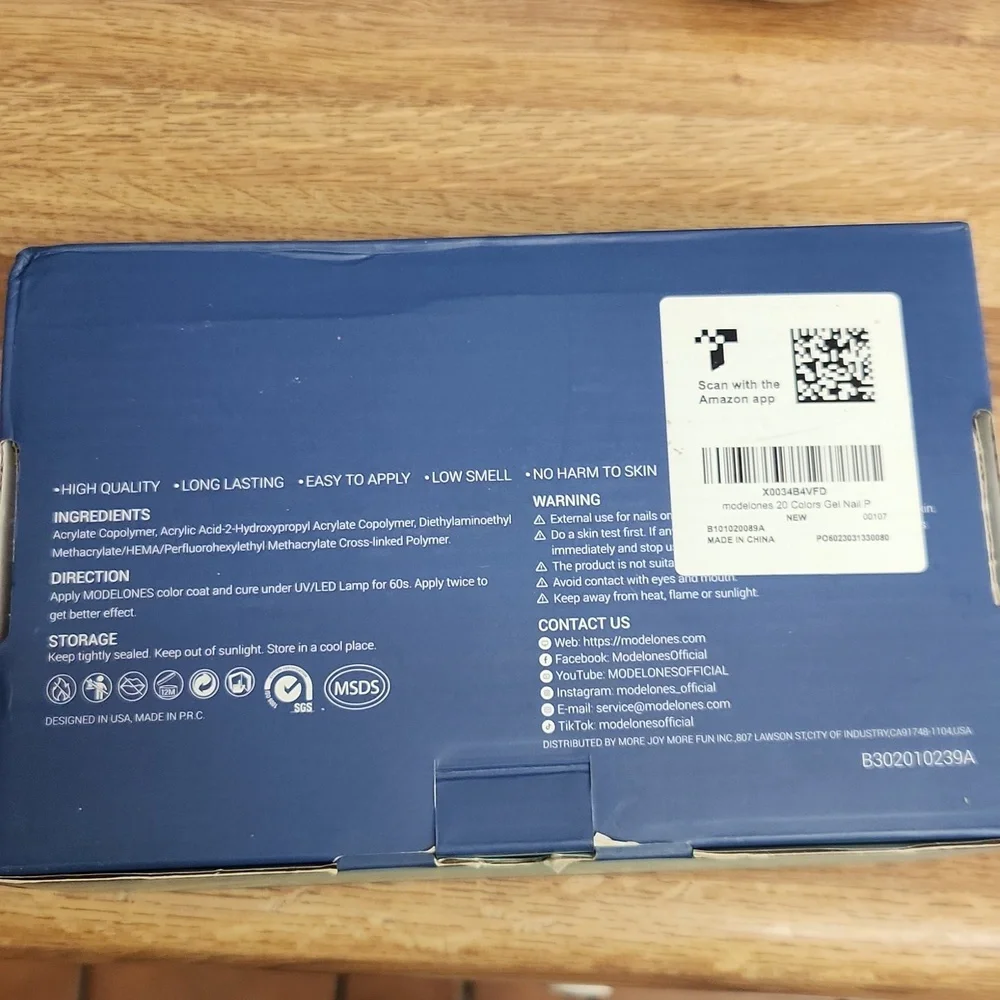 NEW IN BOX Modelones Gel nail polish - Picture 7 of 7